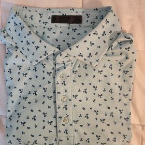 Blue Floral G Fore Polo